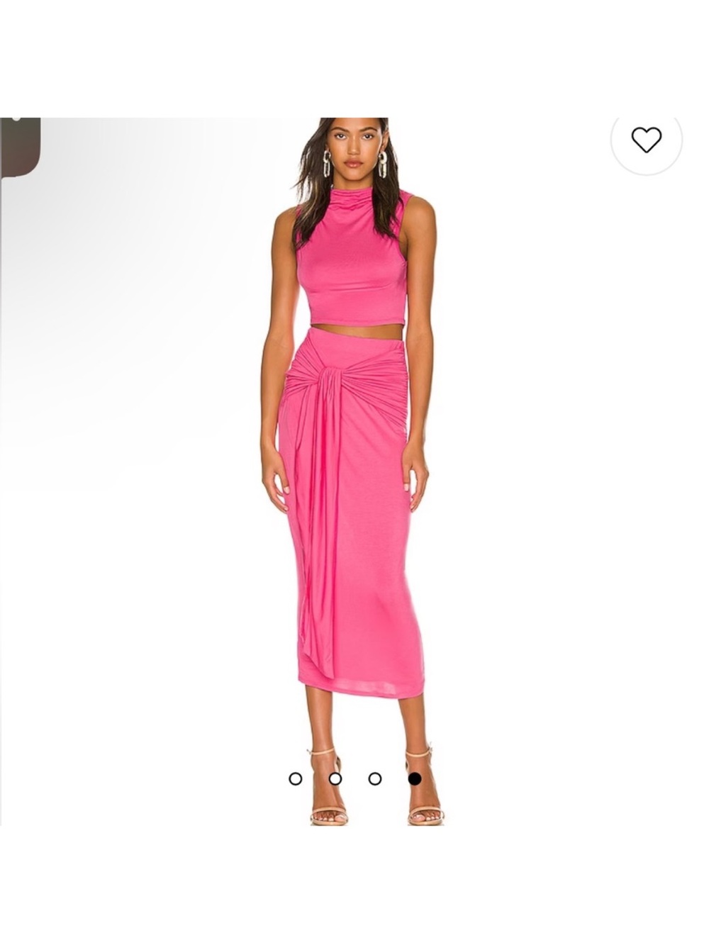 Camila Coelho Pixie Skirt in Pink.Size S